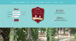Desktop Screenshot of camping-parcduvaldeleyre.com